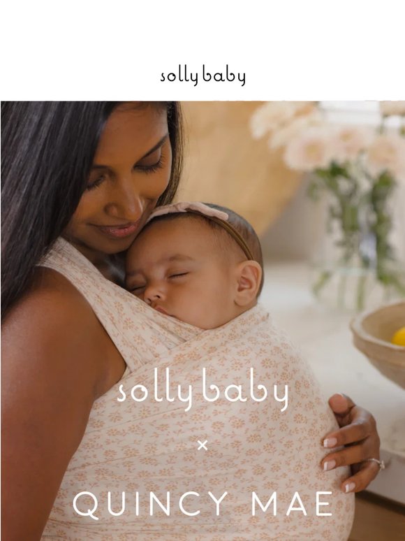 Introducing: Solly Baby x Quincy Mae