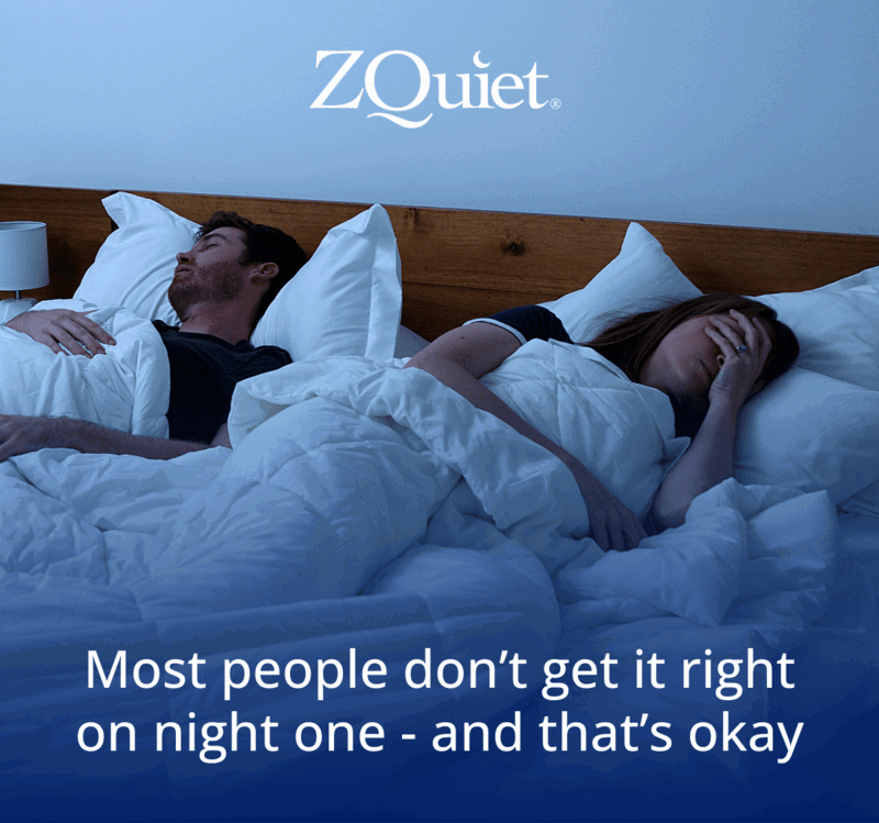 Most people don’t get it right on night one - and that’s okay.