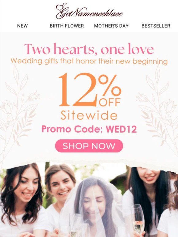 Wedding gifts that honor their new beginning