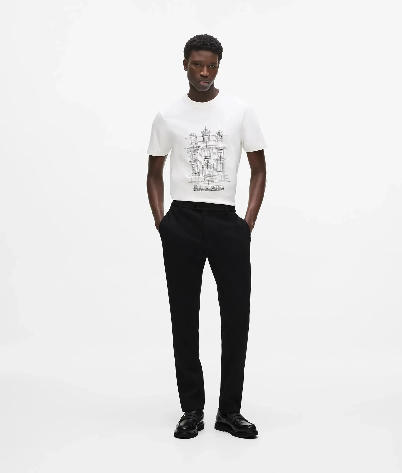 Image of Tailored punto pants