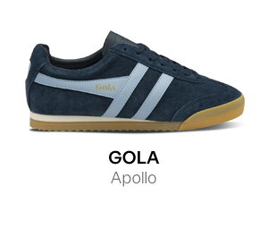 Gola Women's Apollo Sneakers in Navy/Light Blue