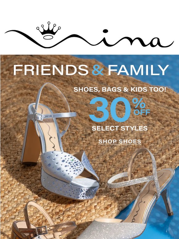 30% Off Friends & Family Starts Now!