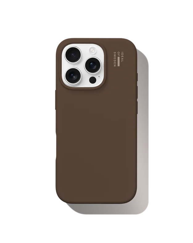 Silicone Case MagSafe iPhone 16 Pro Mocha Mousse