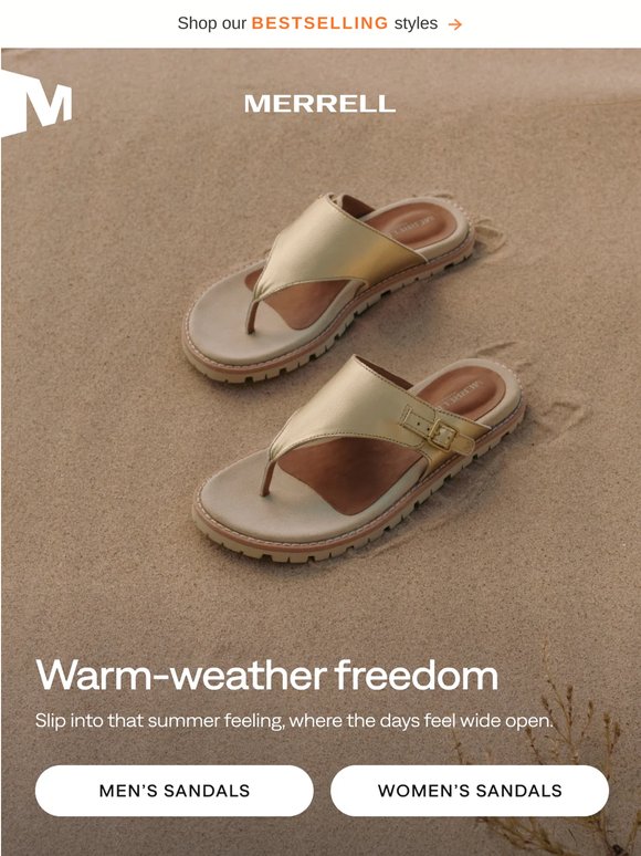 Meet your go‑anywhere sandals