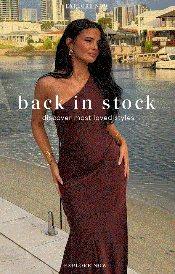 Back in stock
