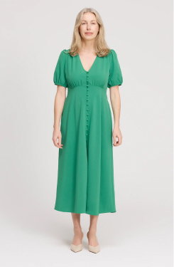 Robyn Green Button Through Midi Dress