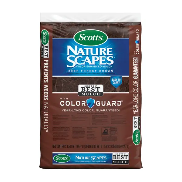Brown bag of Scotts mulch