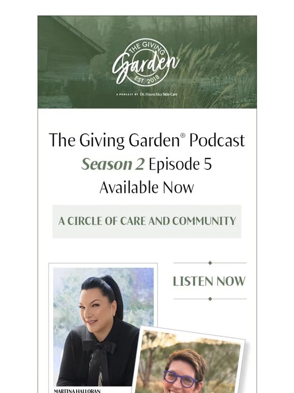 New Episode Out Now | The Giving Garden Podcast