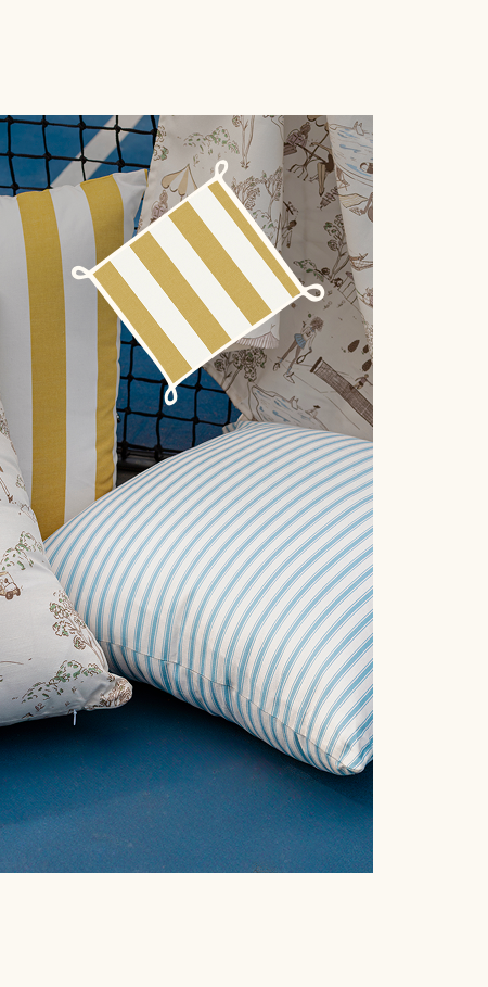 Citrine Cabana Stripe