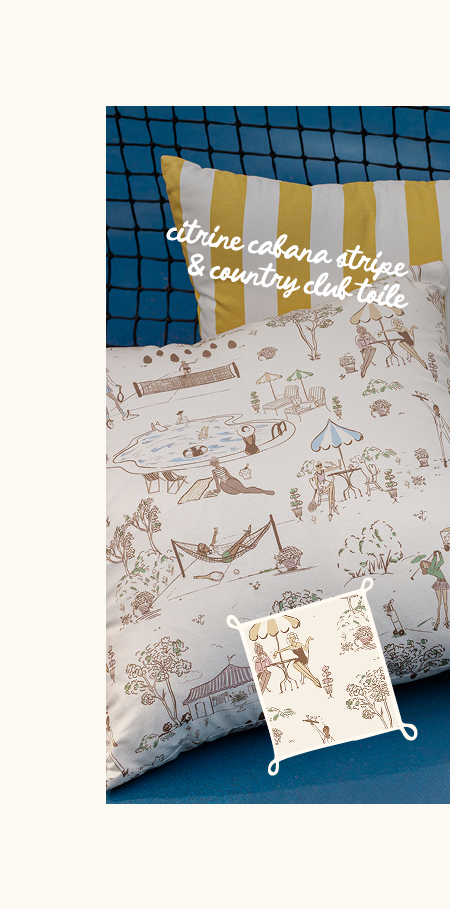 Country Club Toile