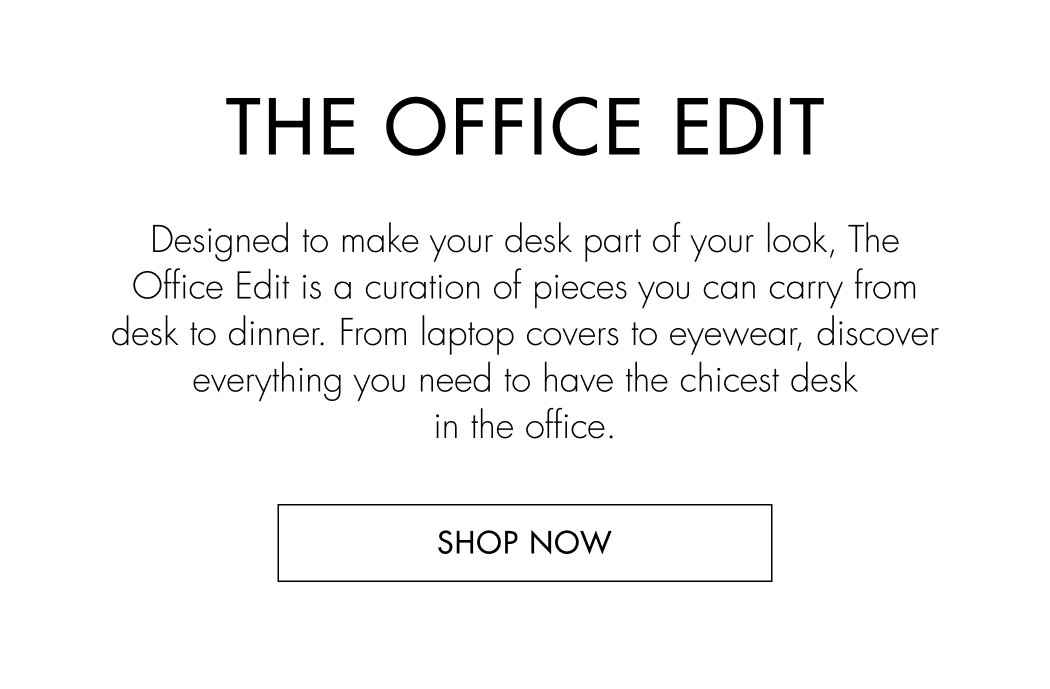 Designed to make your desk part of your look
