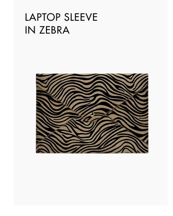 Laptop Sleeve Zebra