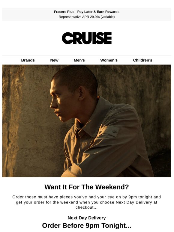 Want It For The Weekend?
