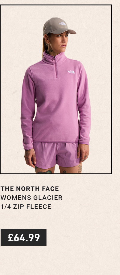 The North Face Womens Glacier 1/4 Zip Fleece