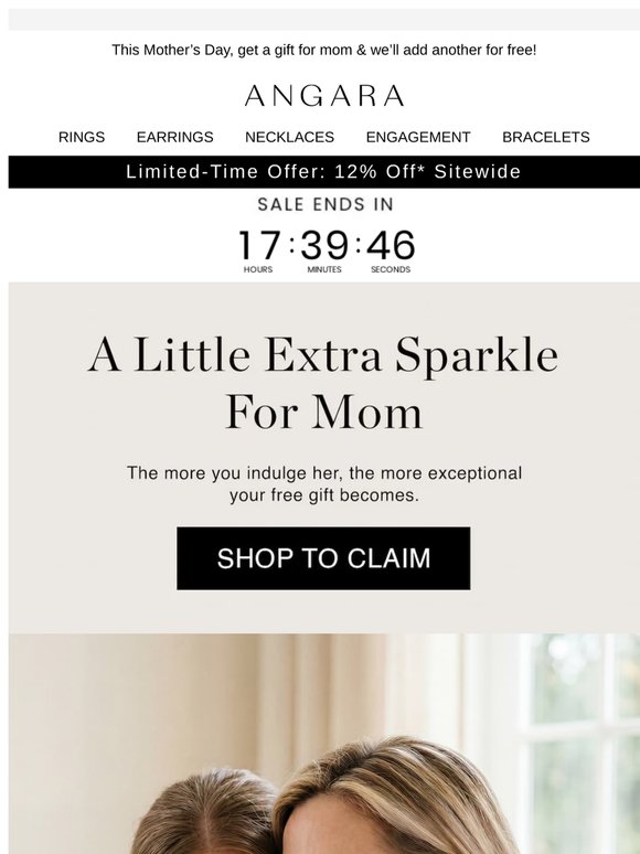 Shop Today & Get Extra Sparkle for Mom🎁