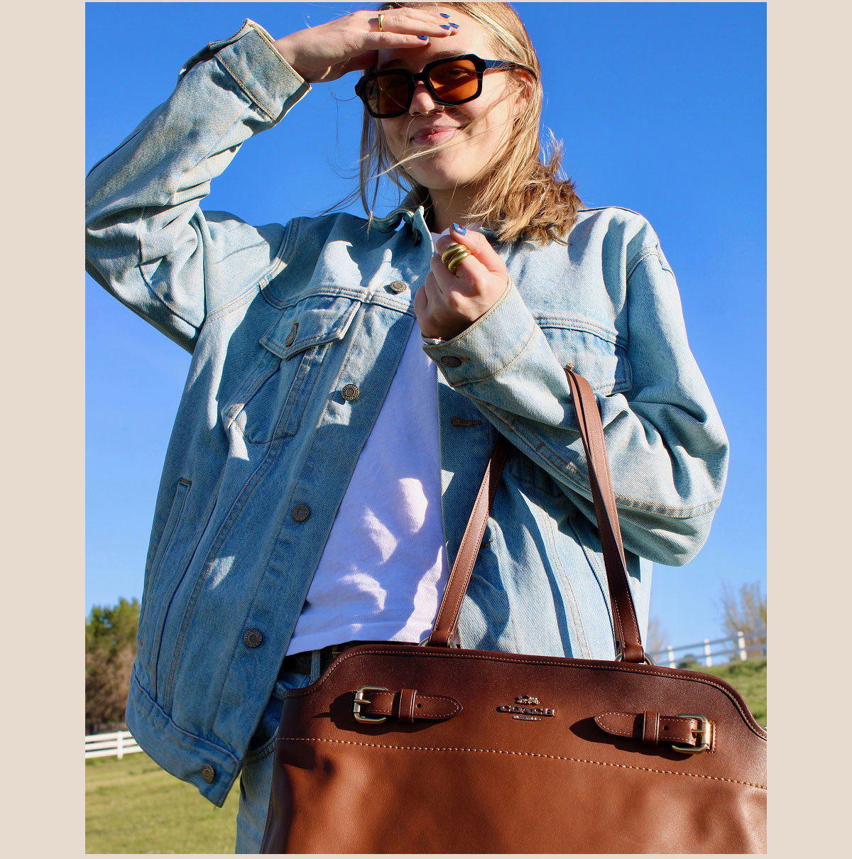 “I’ll bring this tote to work, farmers’ markets and my yoga classes.”