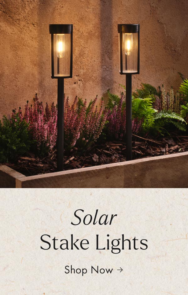 Solar stake lights