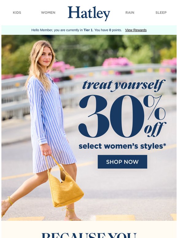 💐 Weekend Sale: 30% Off Women’s