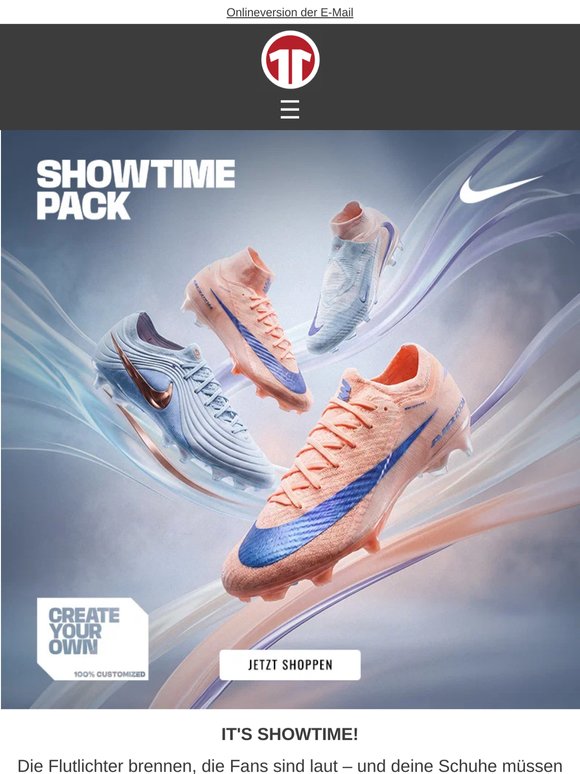 Nike Showtime Pack ⚡ — Bereit für den großen Moment.