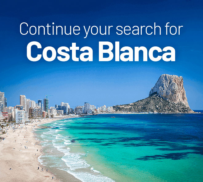 Continue your search for Costa Blanca