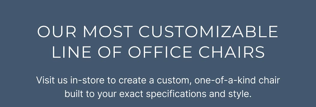Lifeform - Our most customizable line of office chairs
