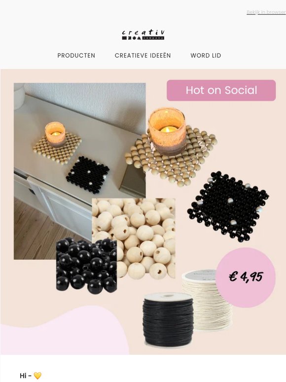 🔥 Deze trend zie je momenteel overal.