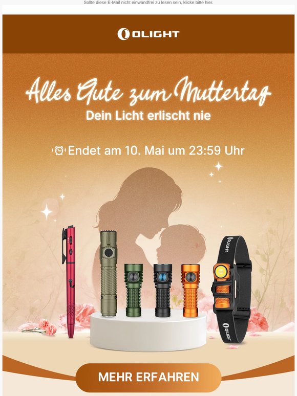 Alles Gute zum Muttertag! Erhalte 10% Rabatt mit dem Code MUTTERTAG10⚡