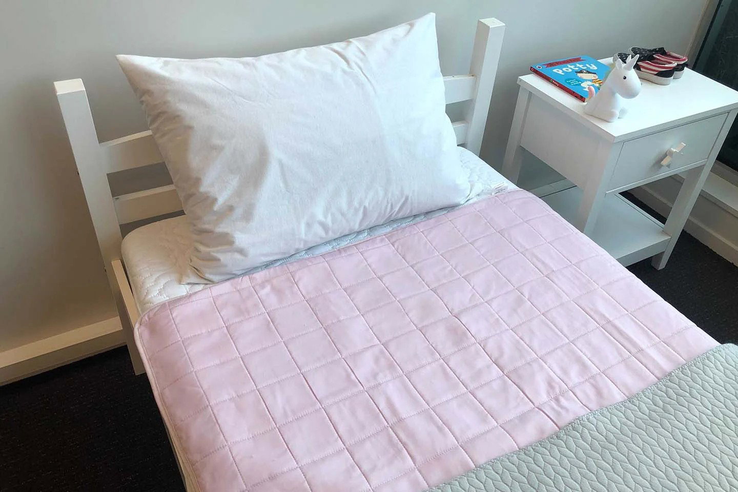 Brolly Sheets Waterproof Single Sheet Protector Dusty Rose