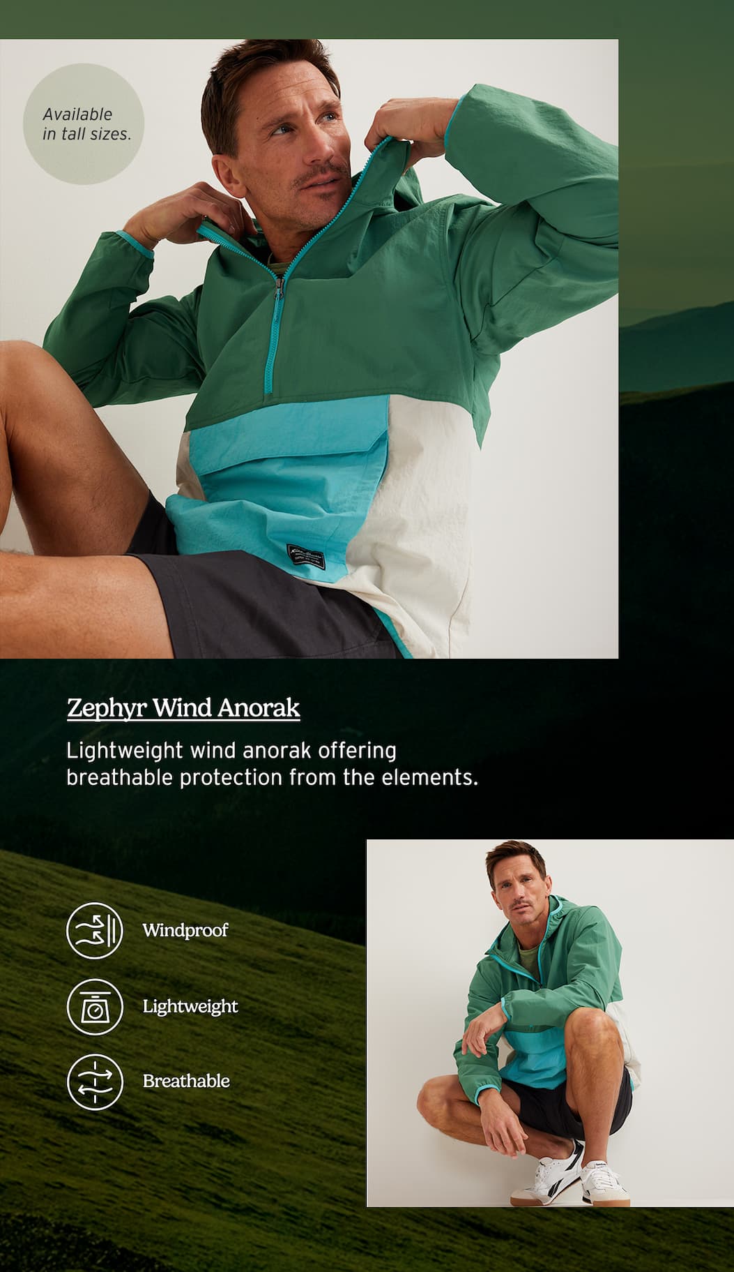 Men's Zephyr Wind Anorak