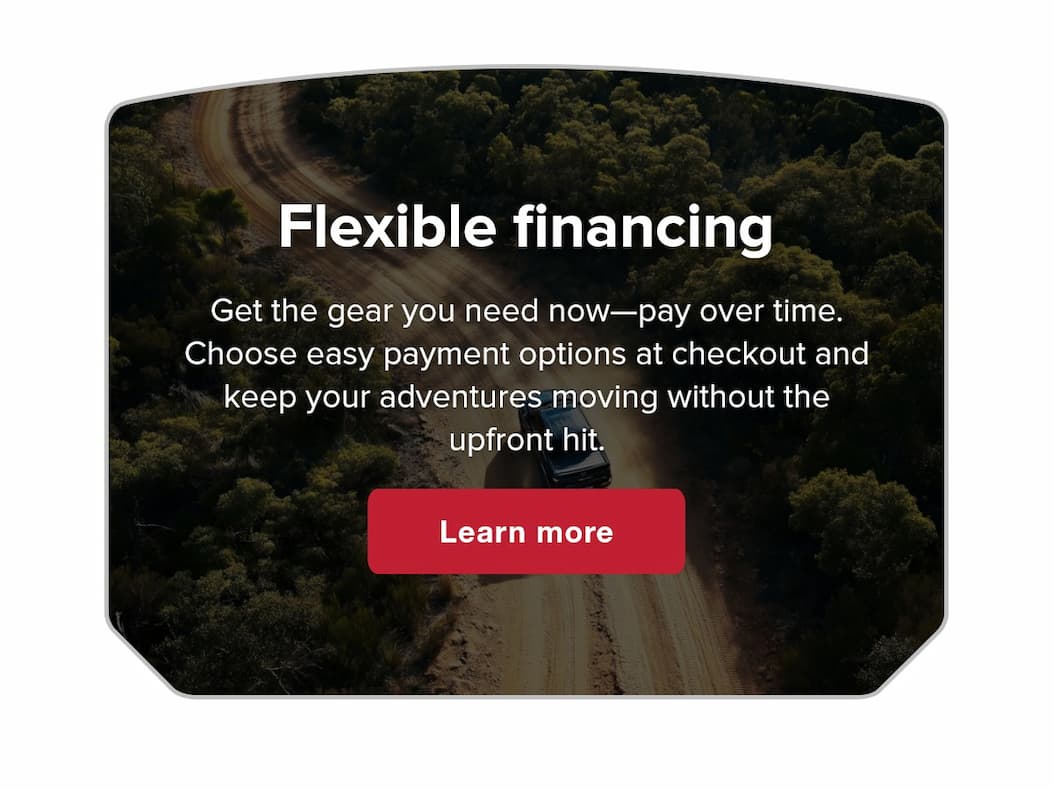 Flexible Financing [ Learn More] 
