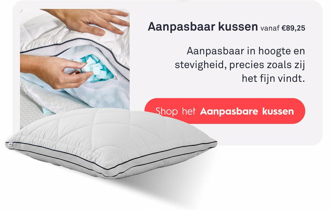 Aanpasbaar kussen vanaf €89,25