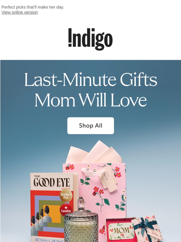 Last-minute gifts for Mom