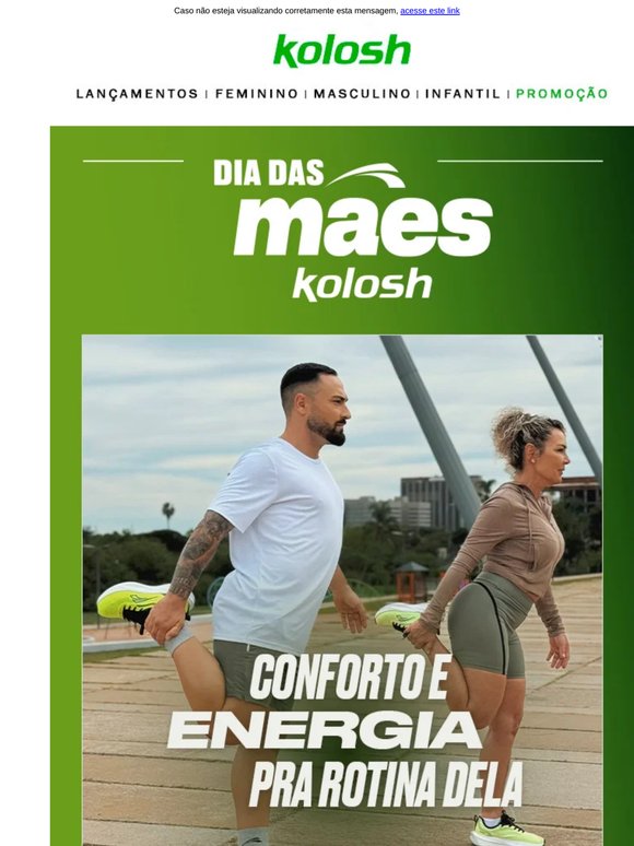 Deixe o Dia das Mães mais especial com Kolosh! 🥰💚