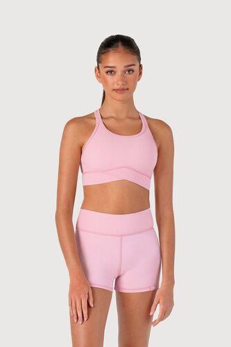 Girls Rib Striker Crop Top
