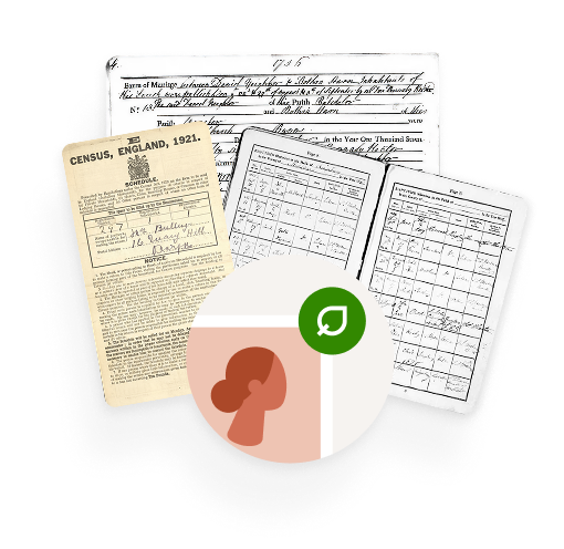 Mobile phone with images of DNA results