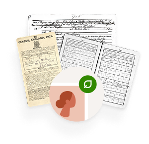 Mobile phone with images of DNA results
