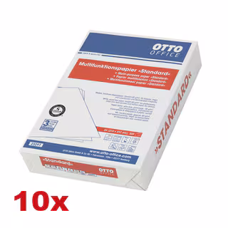 10 ramettes de papier imprimante multifonction « Standard »