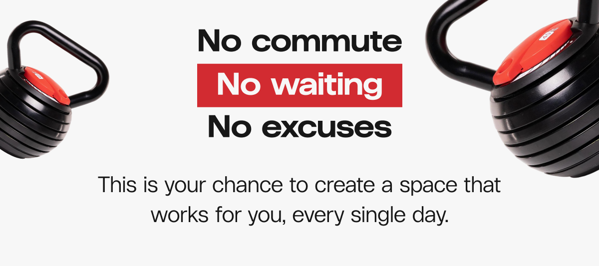 No commute. No waiting. No excuses. This is your chance to create a space that works for you, every single day.