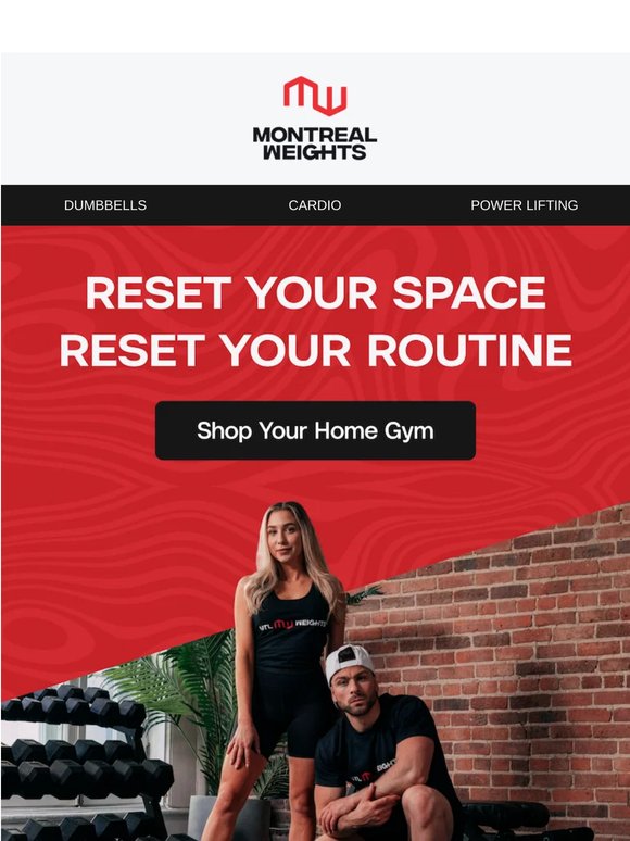 Spring Clean Your Space. Build Your Gym.