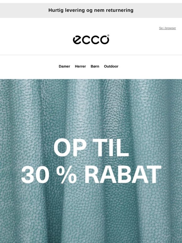 Flash Sale | Op til 30 %