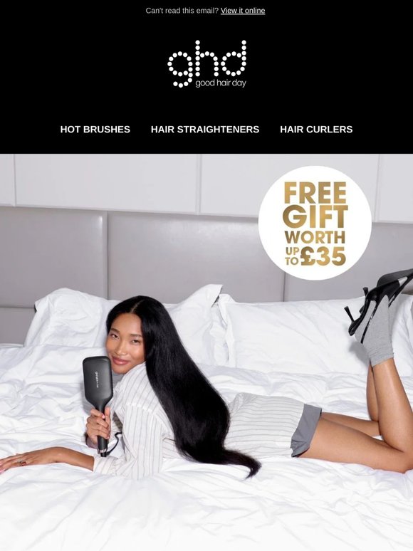The viral ghd hot brush just got bigger 👀