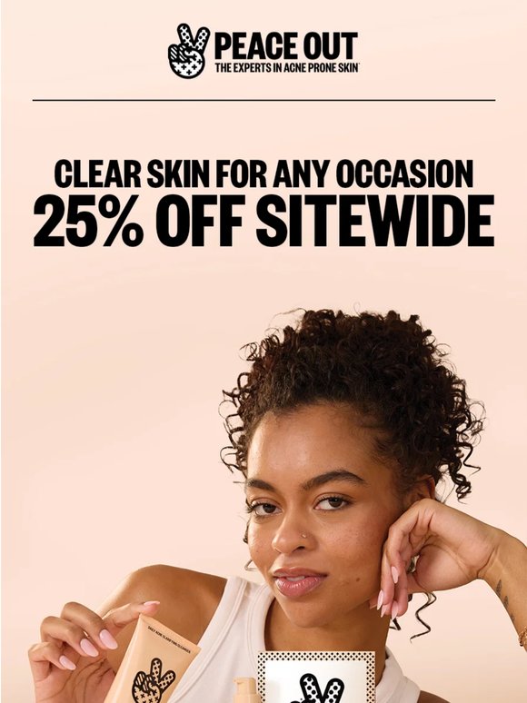 Get Big-Day Ready: 25% OFF Sitewide Starts Now ✌️
