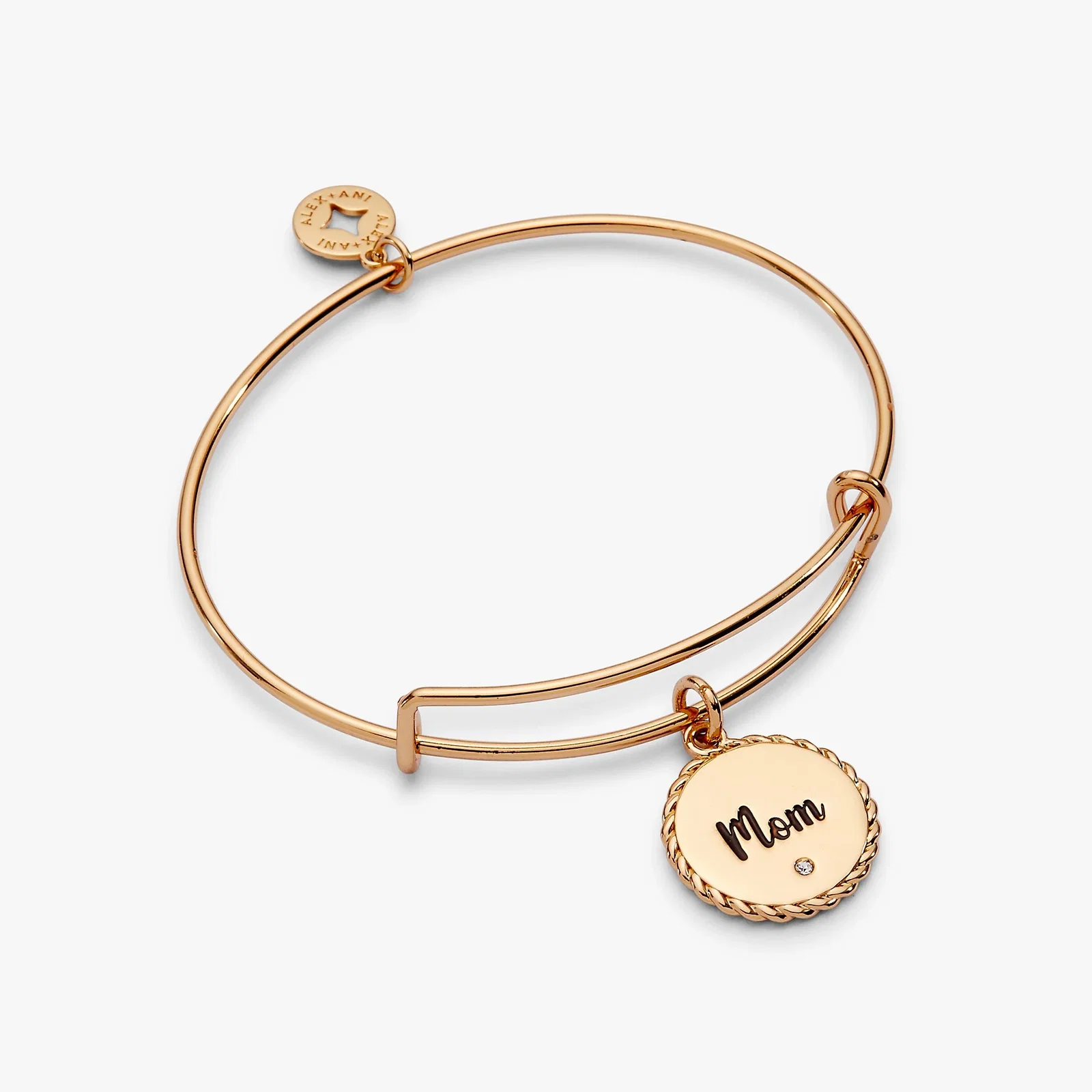 Image of Mom 'Bonded By Love, Connected For Life' Charm Bangle