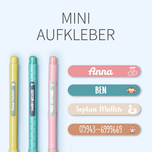 Mini Aufkleber