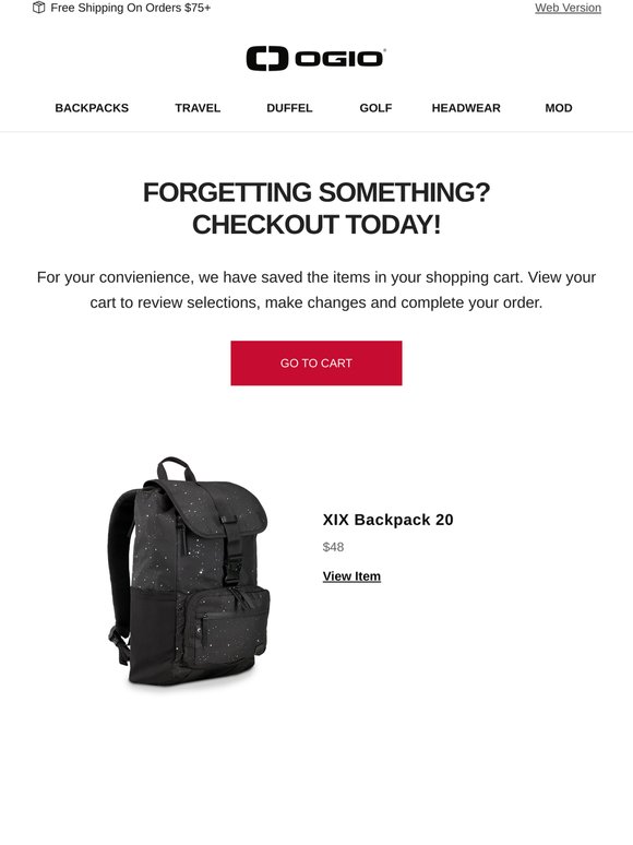 We've Saved Your Cart | Complete Your Order!