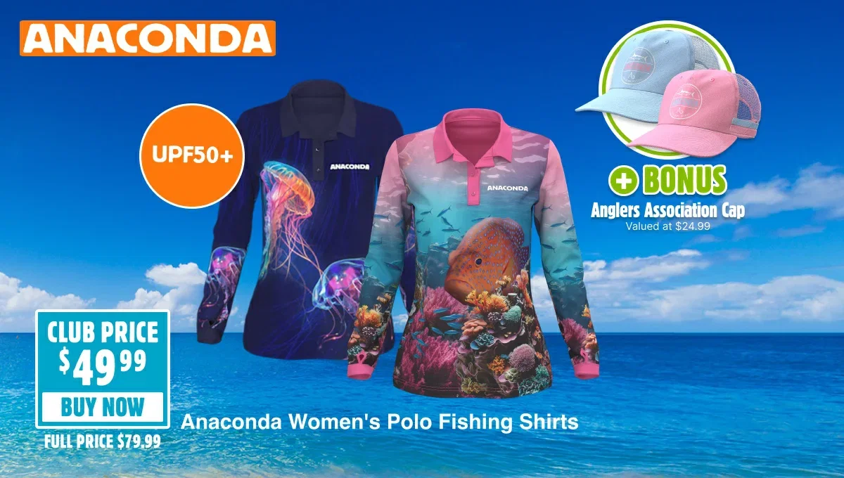 Anaconda Women's Polo Fishing Shirts