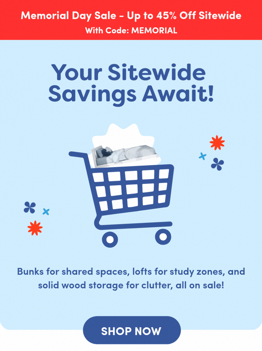 Your Sitewide Savings Await!