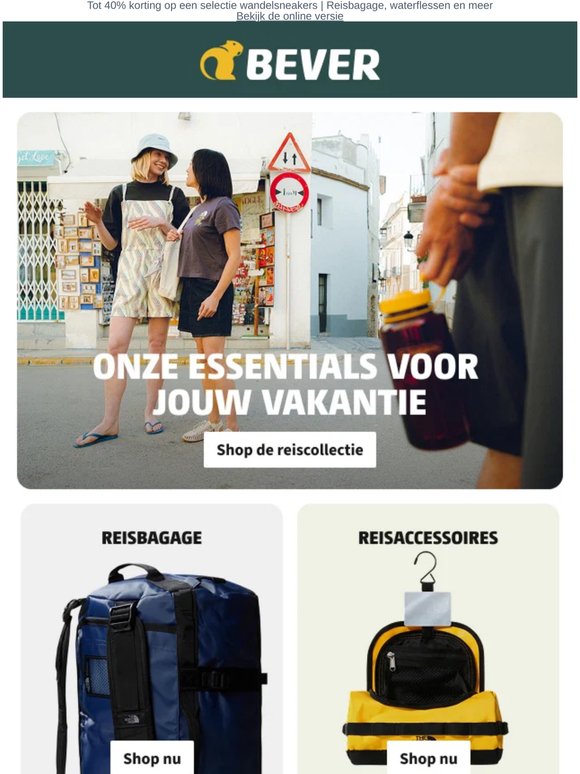 Onze essentials voor jouw vakantie