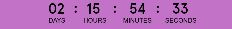 Counting down days, hours, mins, secs  to Mother’s Day.