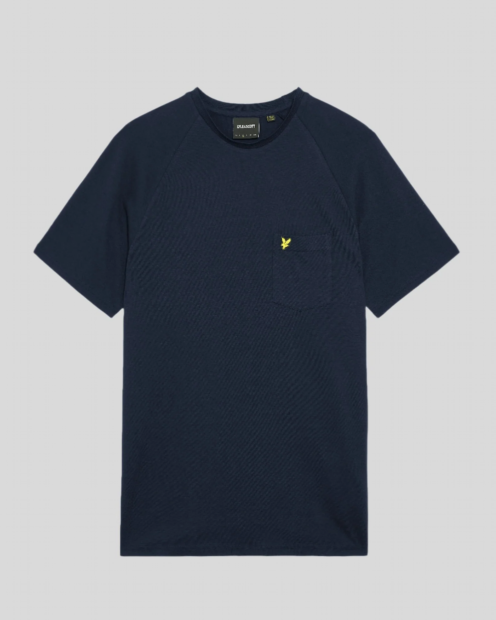 Linen Blend Raglan T-Shirt